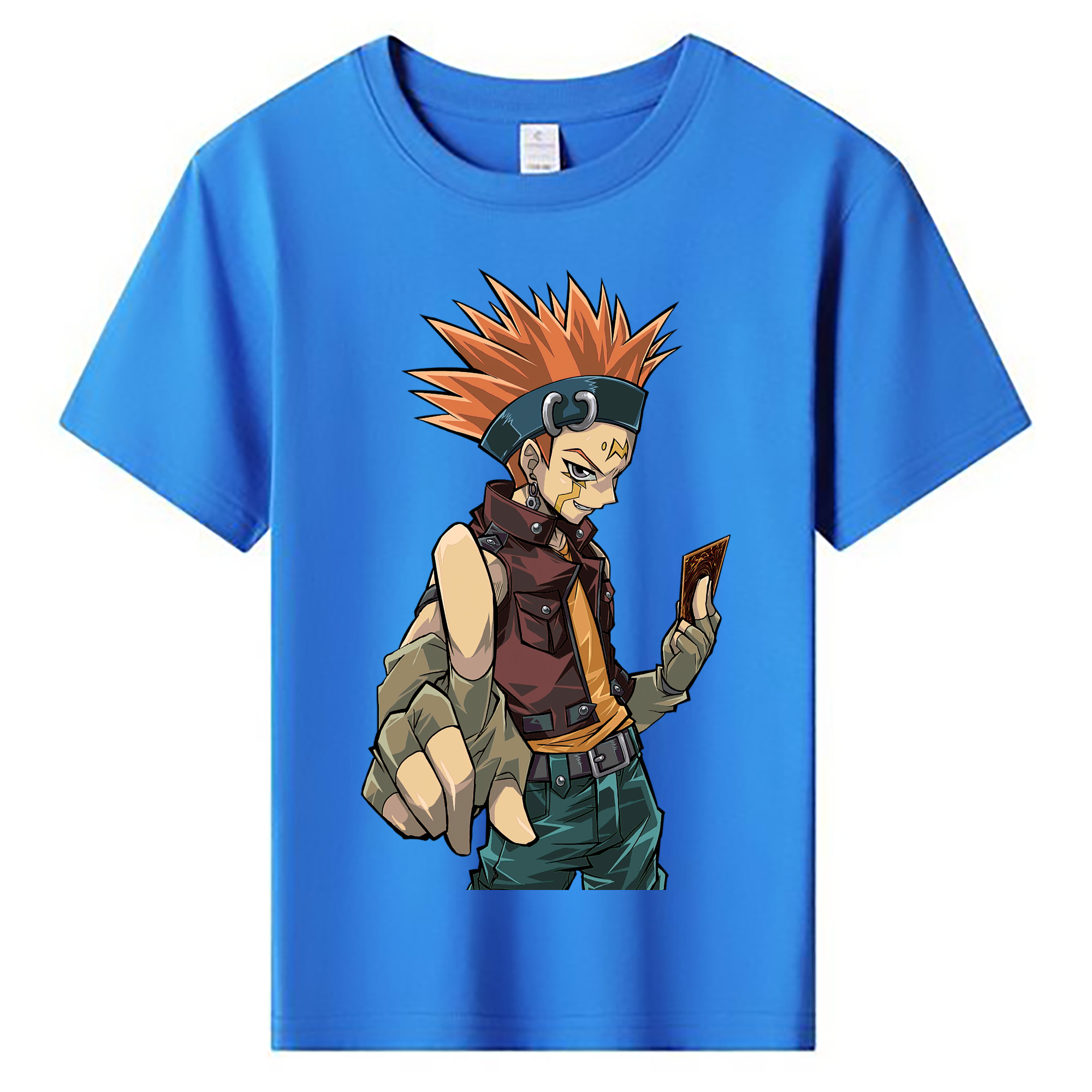 （画像用） 遊☆戯☆王 Yu-Gi-Oh! 綿100％キッズTシャツ（フロントプリント）